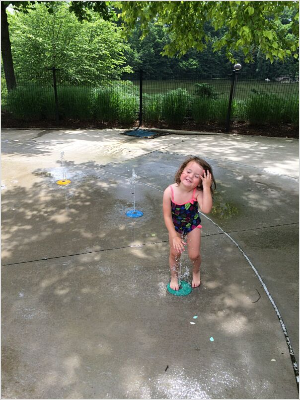 Sharon Woods playground water