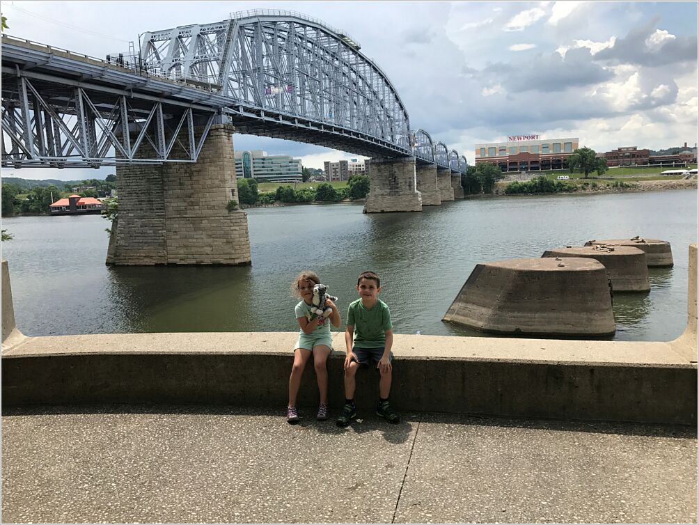 On the riverfront