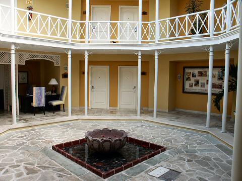 Interior lobby of our building