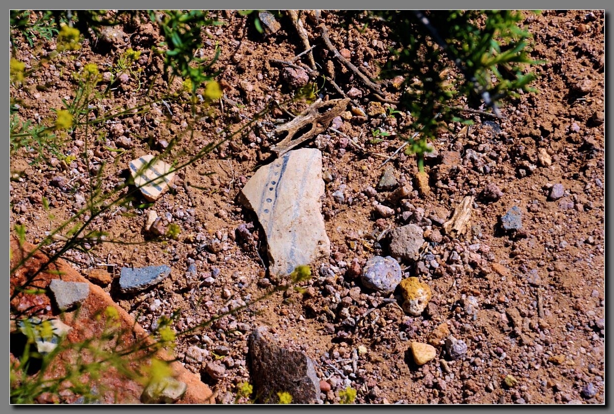 Mesa Hike pottery