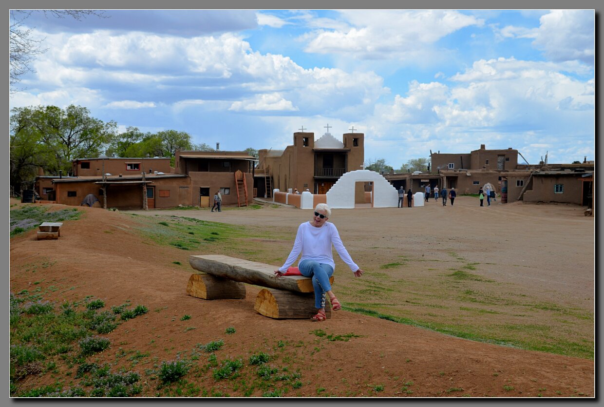 Resting after a lot of pueblo